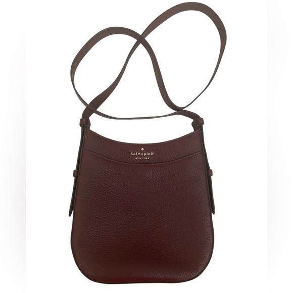 kate spade Handbags - KATE SPADE DARK RED CROSSBODY BAG